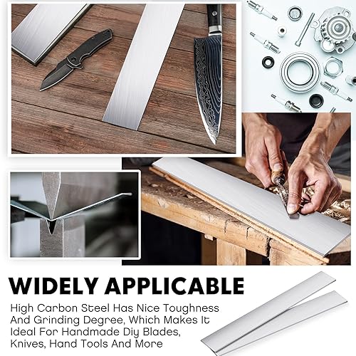 Miniatura 7 de 115 x 157 x 006 pulgadas barra plana de acero 15N20 de alto contraste palanquillas en blanco recocidas de acero de alto carbono para uso profesional