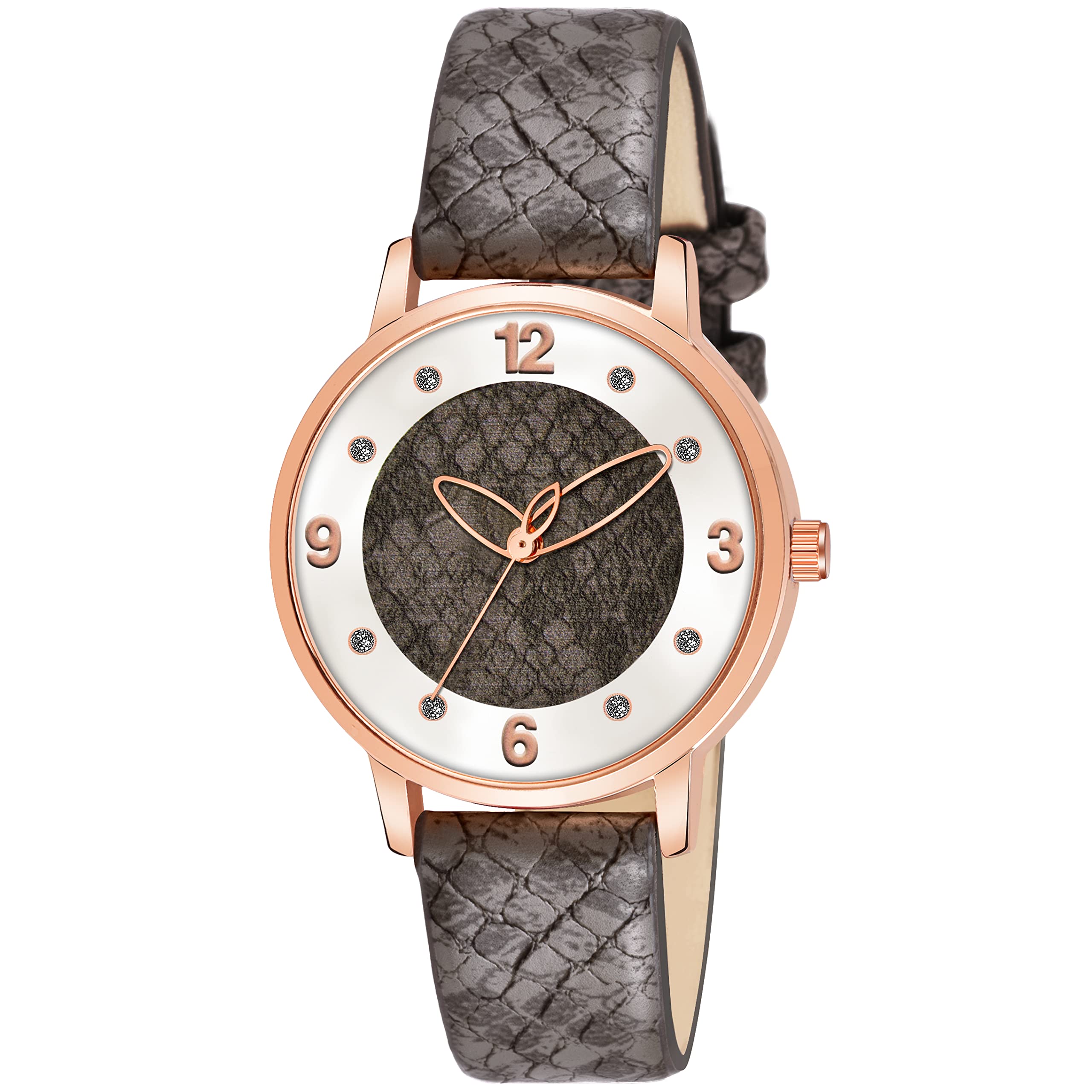 CLOUDWOOD Analogue Wrist Watch for Womens and Girls (Grey Dial Grey Colored Strap) (B0B2K19YHC) Amazon Price History, Amazon Price Tracker