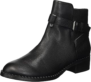 Womens black moto booties Clearance