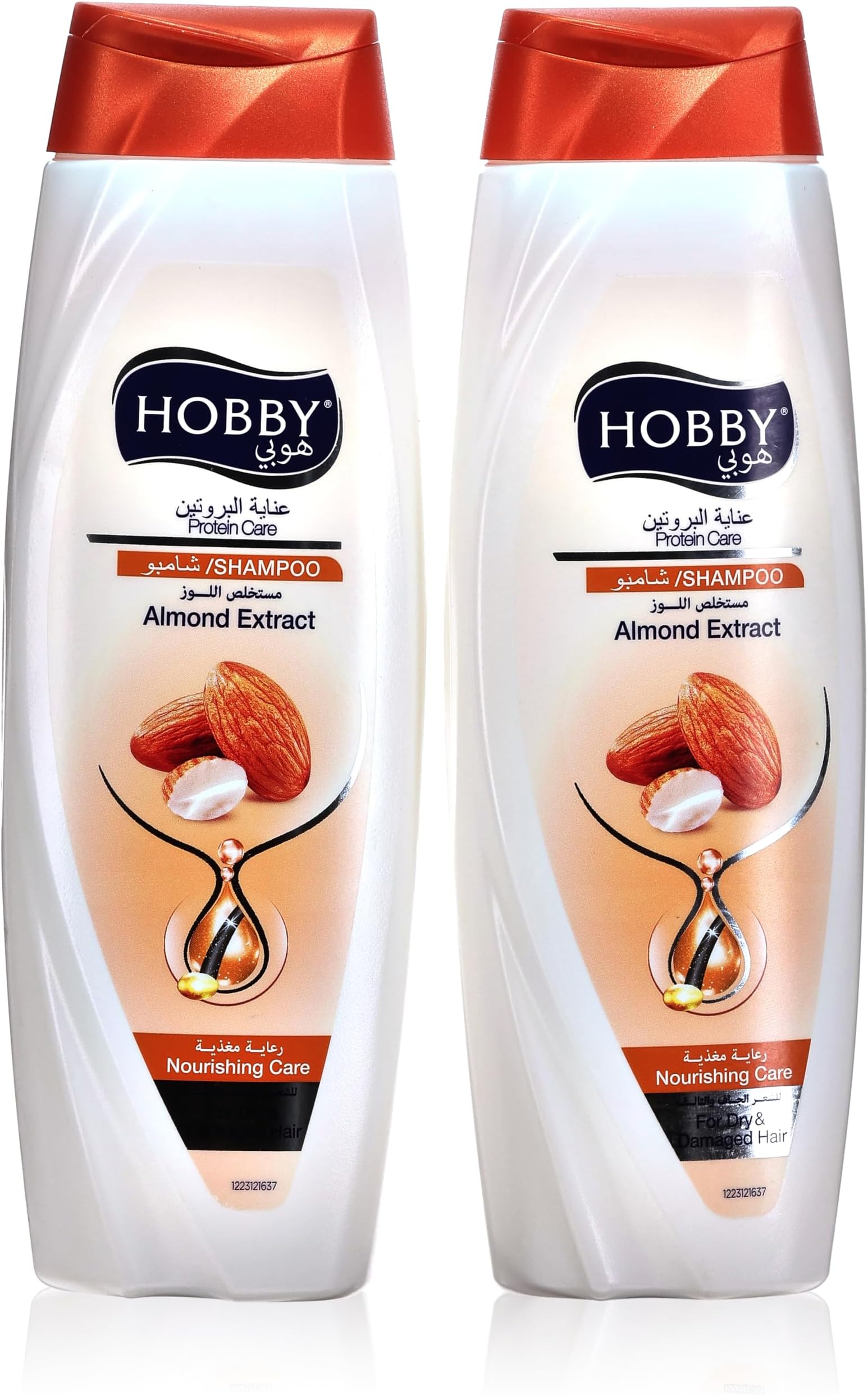 Protein Care Almond Shampoo | Nourishing Care | For Dry & Damaged Hair | Super Value Pack of 2-600 ml x 2