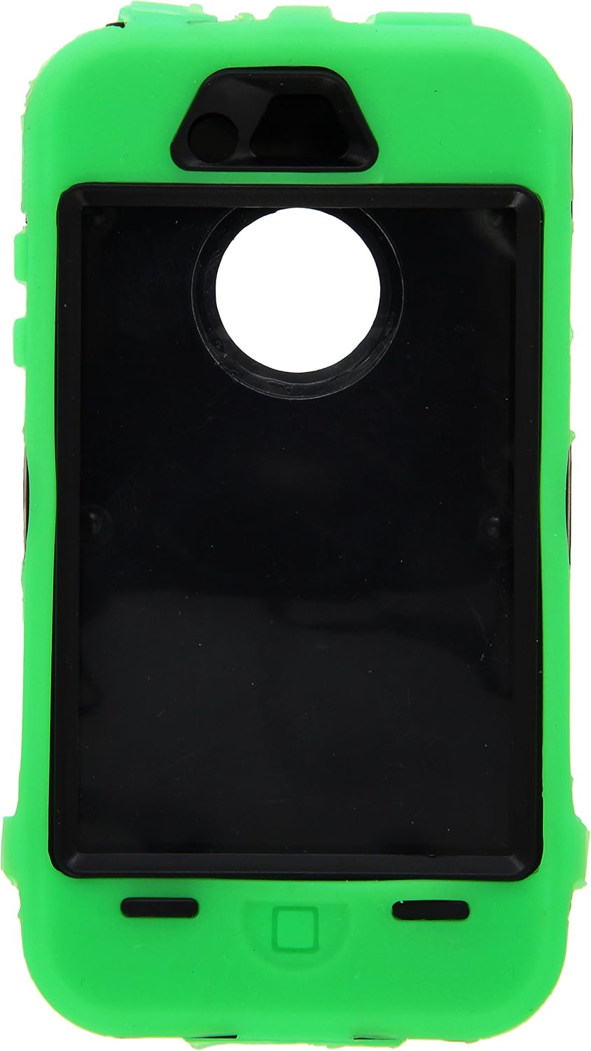 Generic MC0134 Cell Phone Case for iPhone 4/4th Generation - Non-Retail Packaging - Green