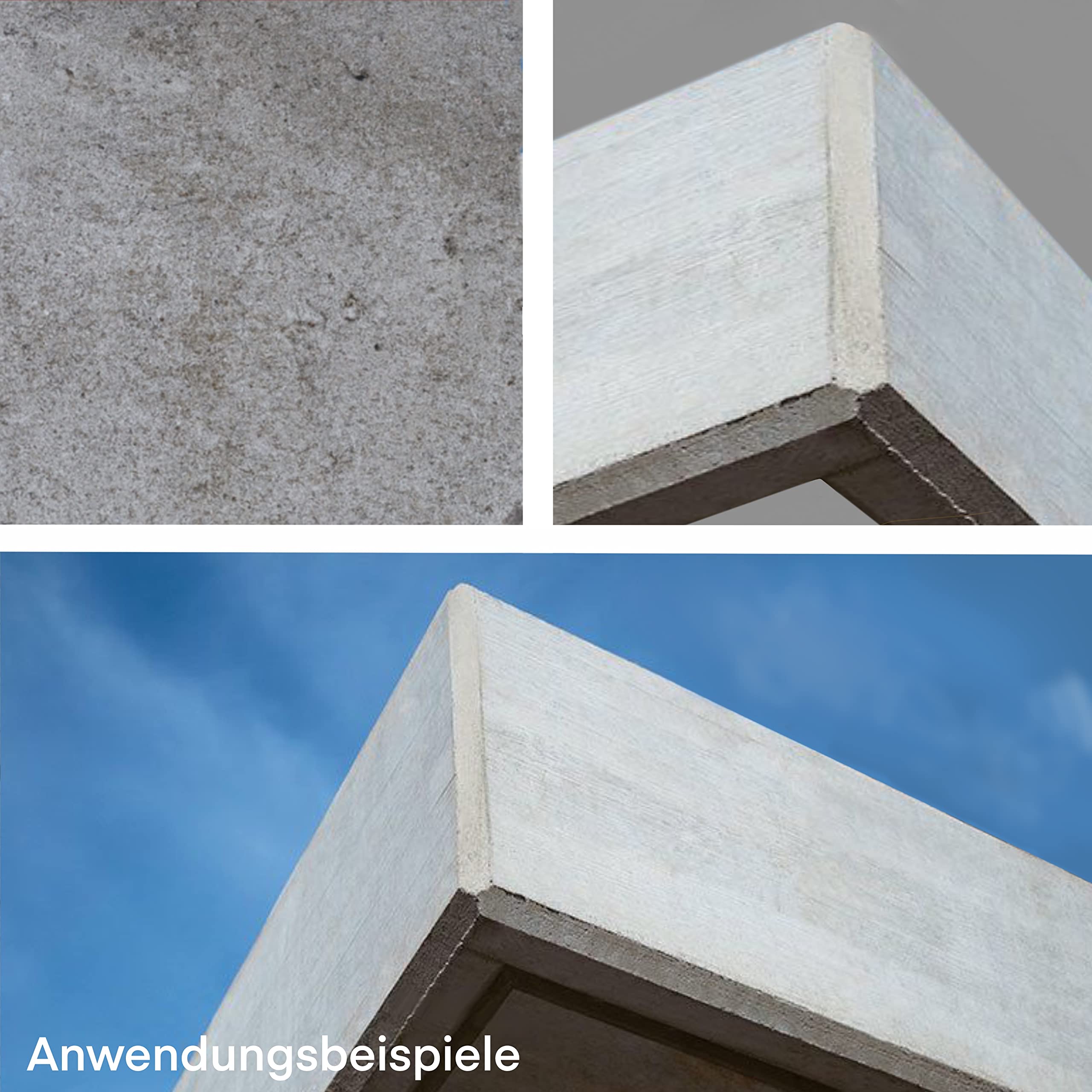 Miko® Kunststoff Dreikantleiste mit Nagelfahne, 80 lfm, Sichtbetonqualität ideal geeignet für die Erstellung von Betonstützen mit gebrochener Kante, 10 x 14,2 x 27 mm
