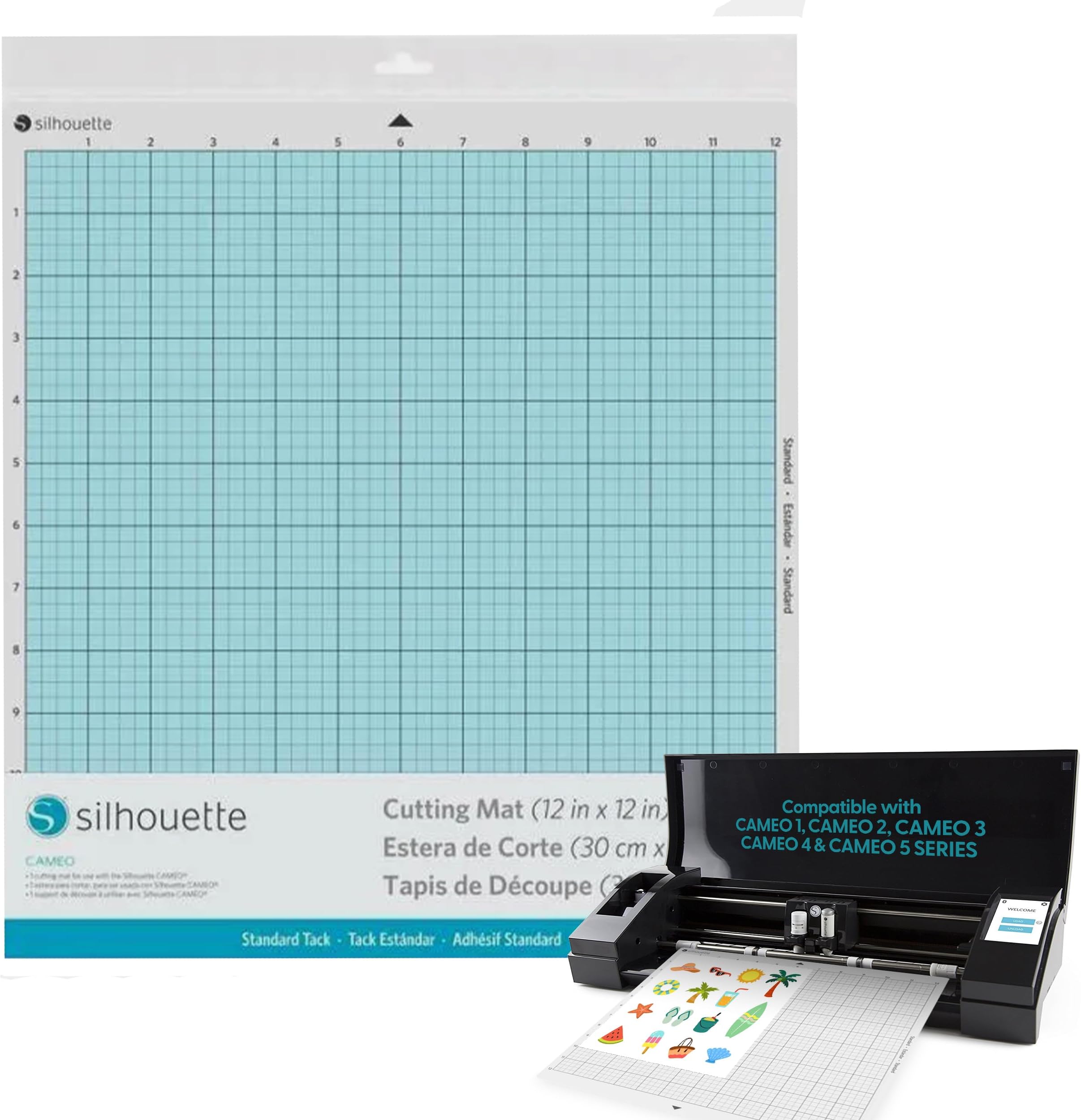 Cutting Mat Cameo (30.48 x 30.48 cm) Standard Adhesive, 1 Pack