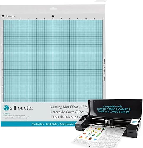 Silhouette America Alfombrilla de corte Cameo de 12 pulgadas - 1 paquete