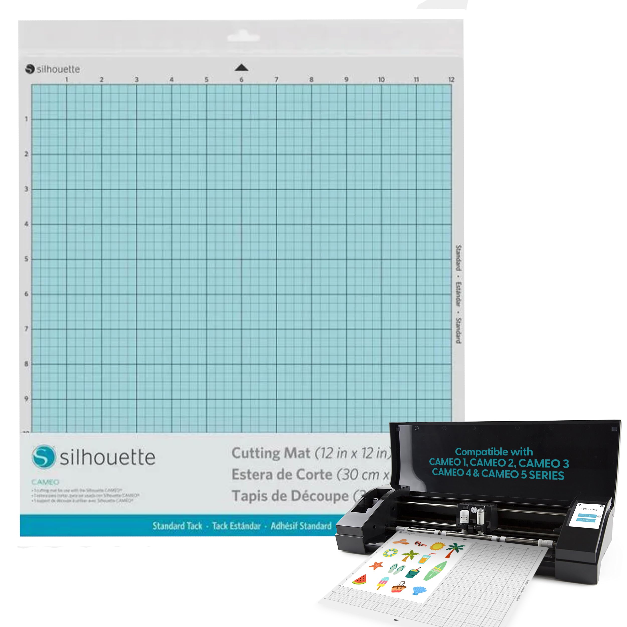 Silhouette America 12 inch Cameo Cutting Mat - 1 Pack