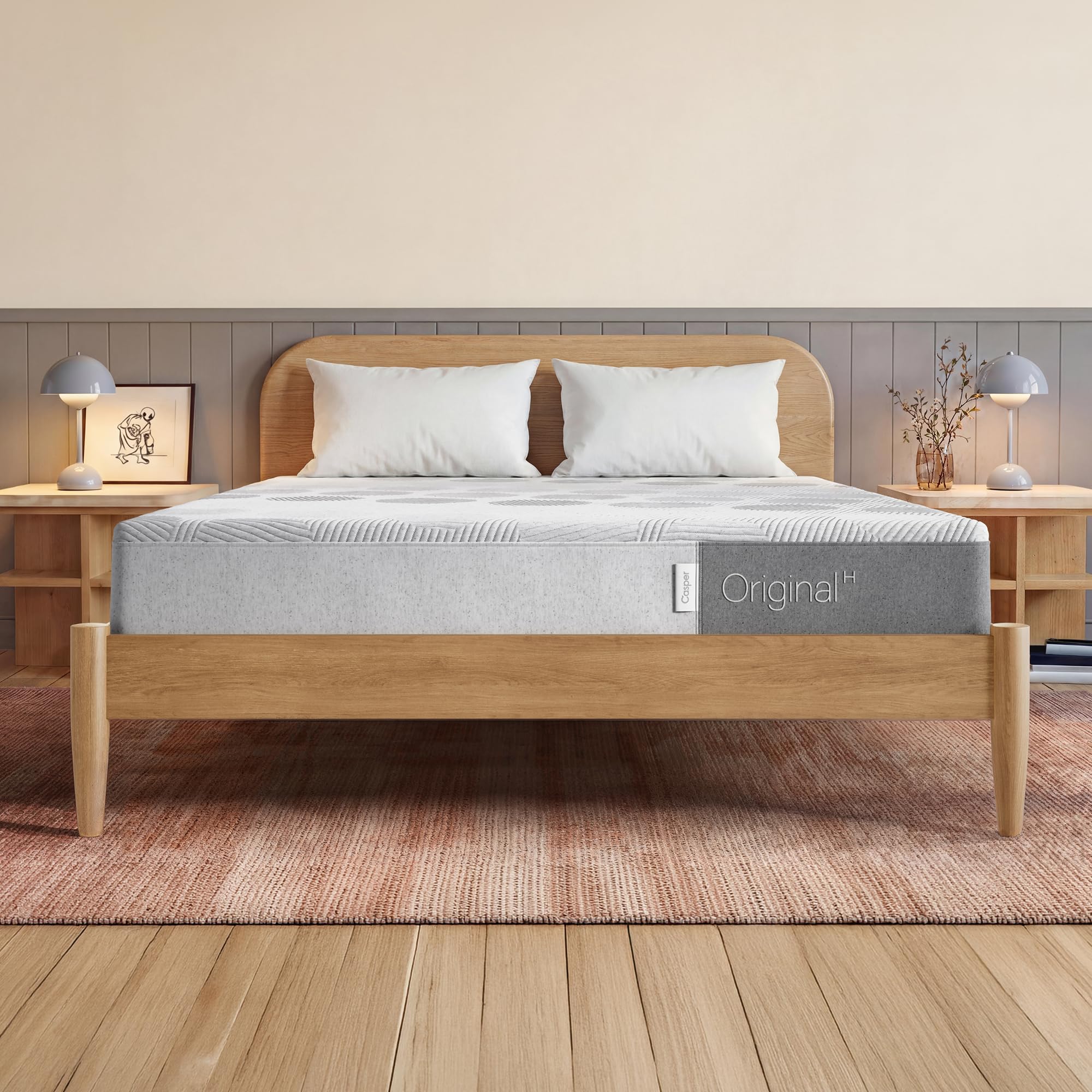 Photo 1 of Casper Sleep Original Hybrid Queen Mattress – Medium Feel with Zoned Support – Motion Isolation – Breathable, Cooling Memory Foam – 100-Night Trial – CertiPUR-US