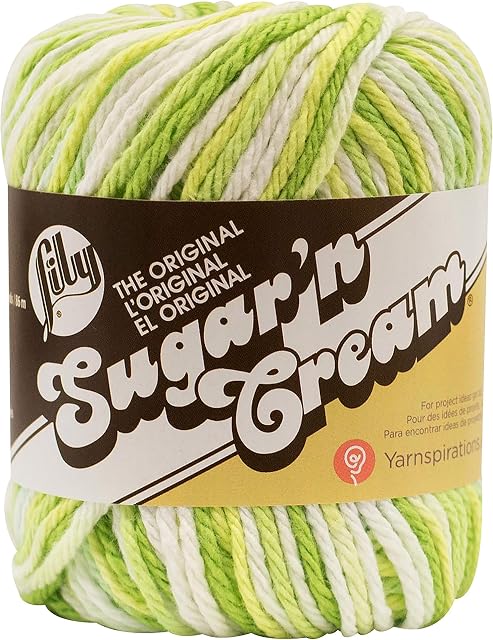 LILY Sugar 'N Cream, Cotton, Key Lime Pie, 56.7G, 10200202713
