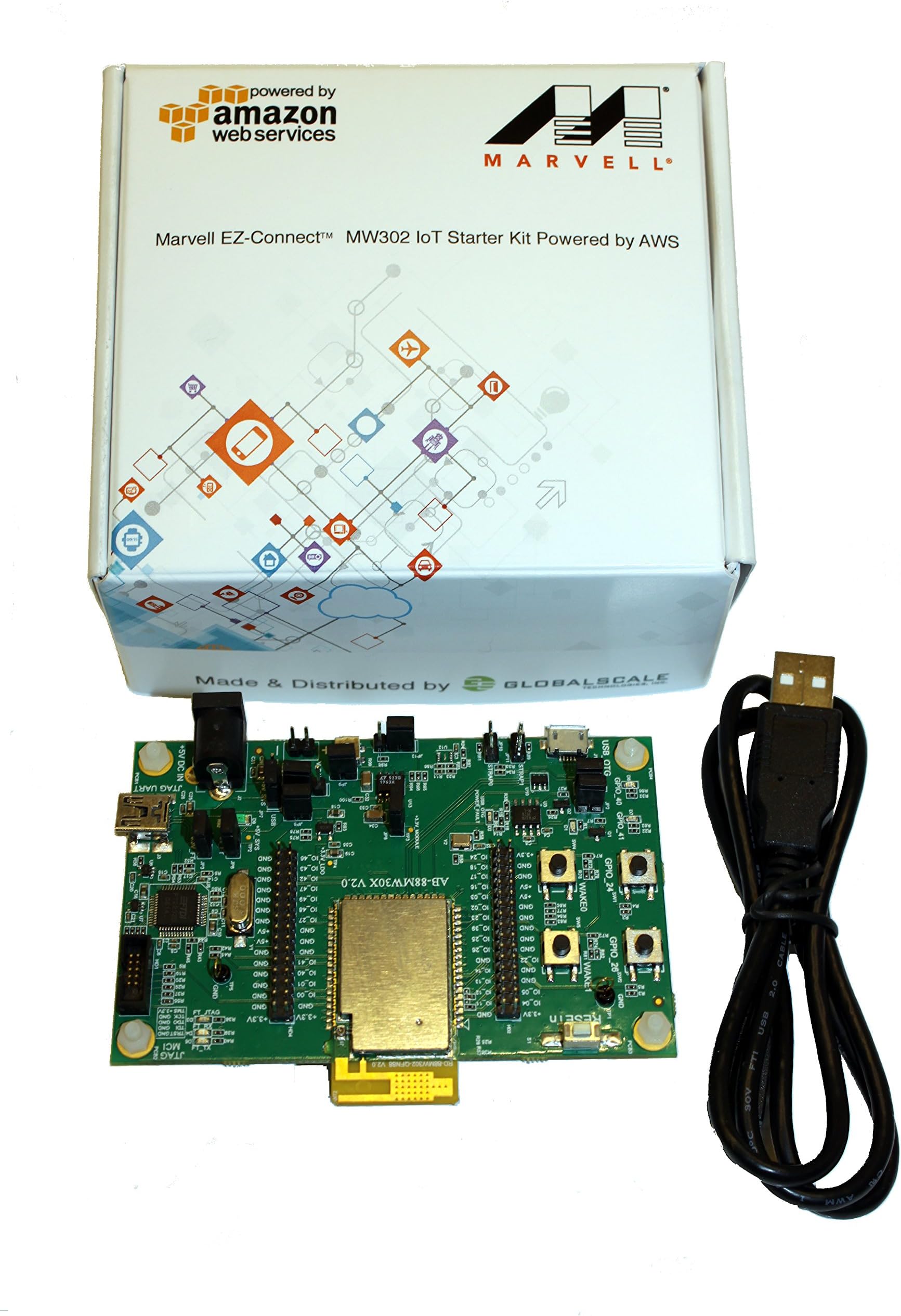 Globalscale MW302 IoT Starter Kit Powered by AWS