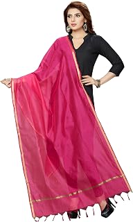 RANI SAAHIBA Women's Art Silk Dupatta Price In India