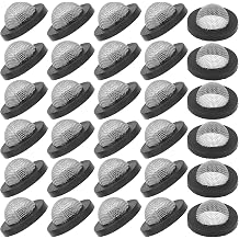 DFD 30 Pcs Hose Filter Washers, Stainless Steel Hose Washer, Garden Hose Screen Filter Fittings for 3/4 Inch Garden Hose Connector & 5/8" Washing Machine