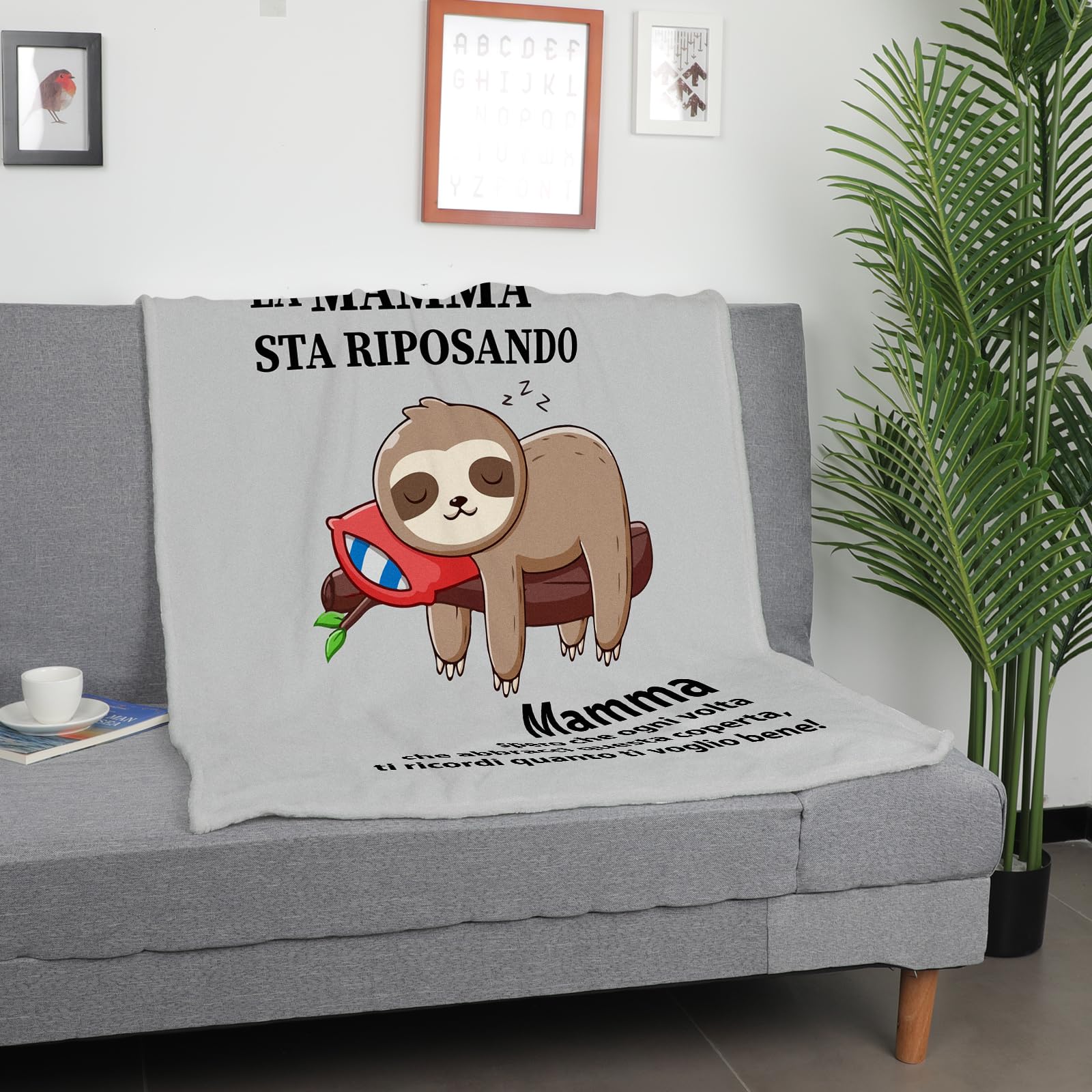 Coperta Morbida Con Motivo Pesce – Divertente E Accogliente, Perfetta Per Divano, Letto, Viaggi E Campeggio - 4