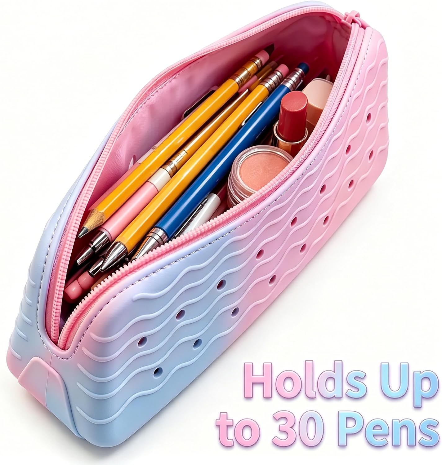 Pencil Case Pouch for Girls Aesthetic Cute Pencil Bags Box with Zipper