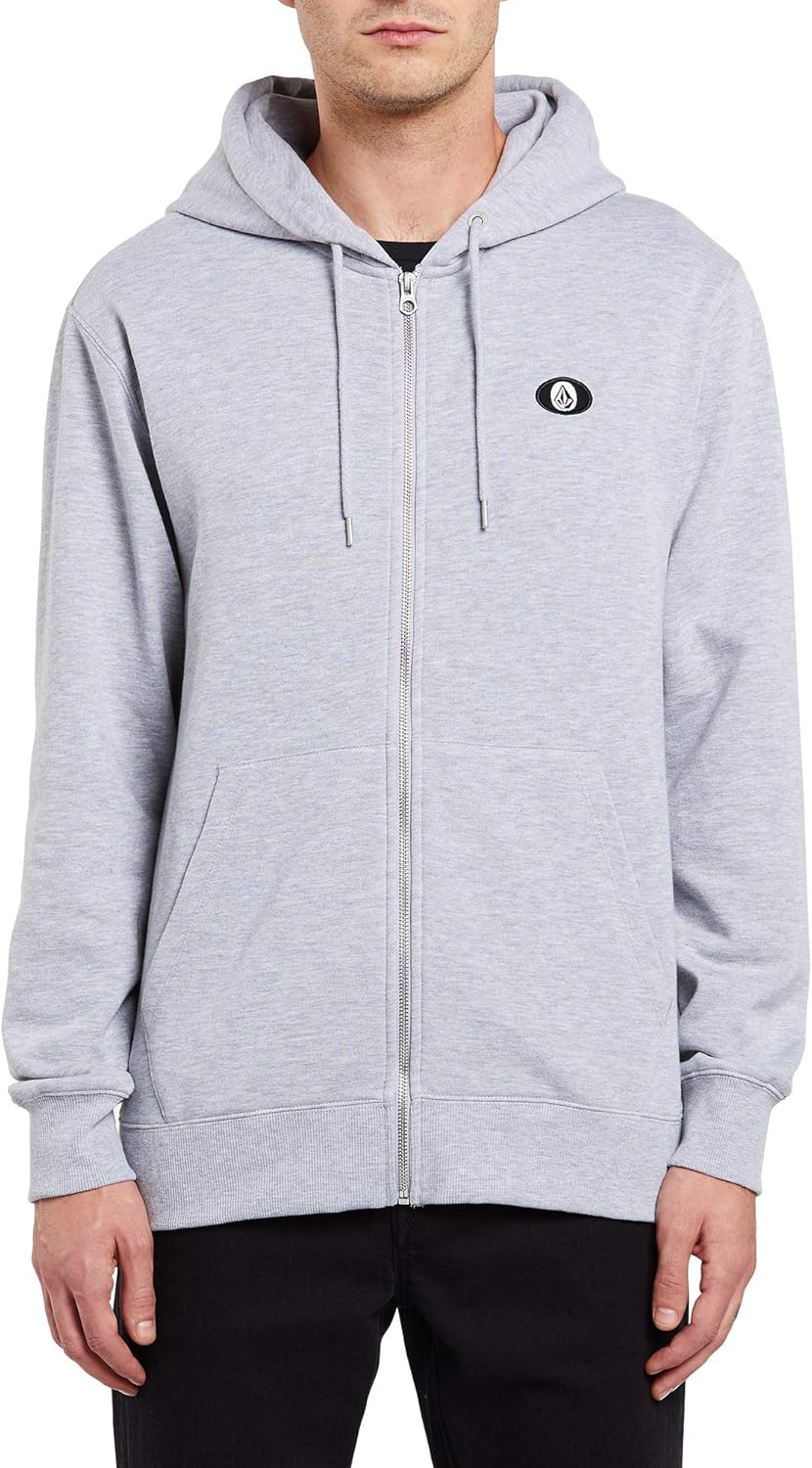 Volcom Men's Single Stone Zip Hoodie Fleece Sweatshirt