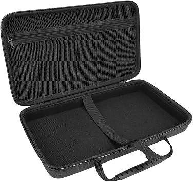 Linkidea Hardshell Case Compatible with Akai Professional MPK Mini MK3-25-Key Ultra-Portable USB MIDI Drum Pad and Keyboard Controller Protective Cover (Dark Grey), LI7212