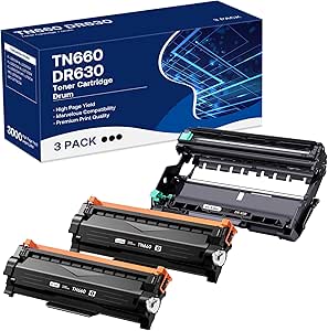 3 Confezione TN660 TN630 Toner Compatibile Con Italia - Foto 5
