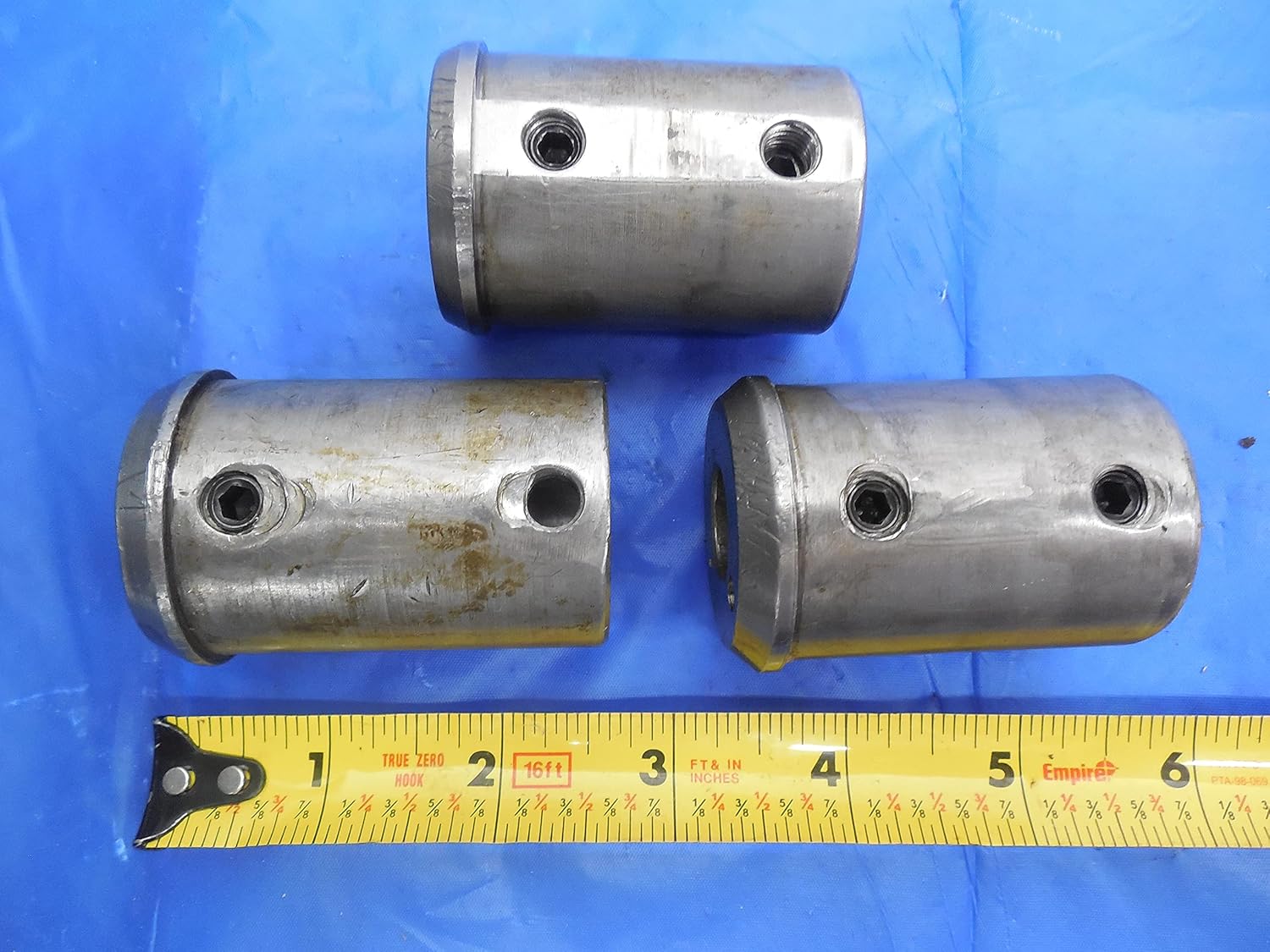 3 PC Set 1 1/2" O.D. X 1/2" 5/8" & 3/4" I.D. CNC Lathe Boring BAR BUSHINGS - JH1398MENPCA