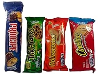 Vista 1 de Marinela Paquete de galletas Principe Chocolate, Triki-Trakes, Polvorones y Canelitas