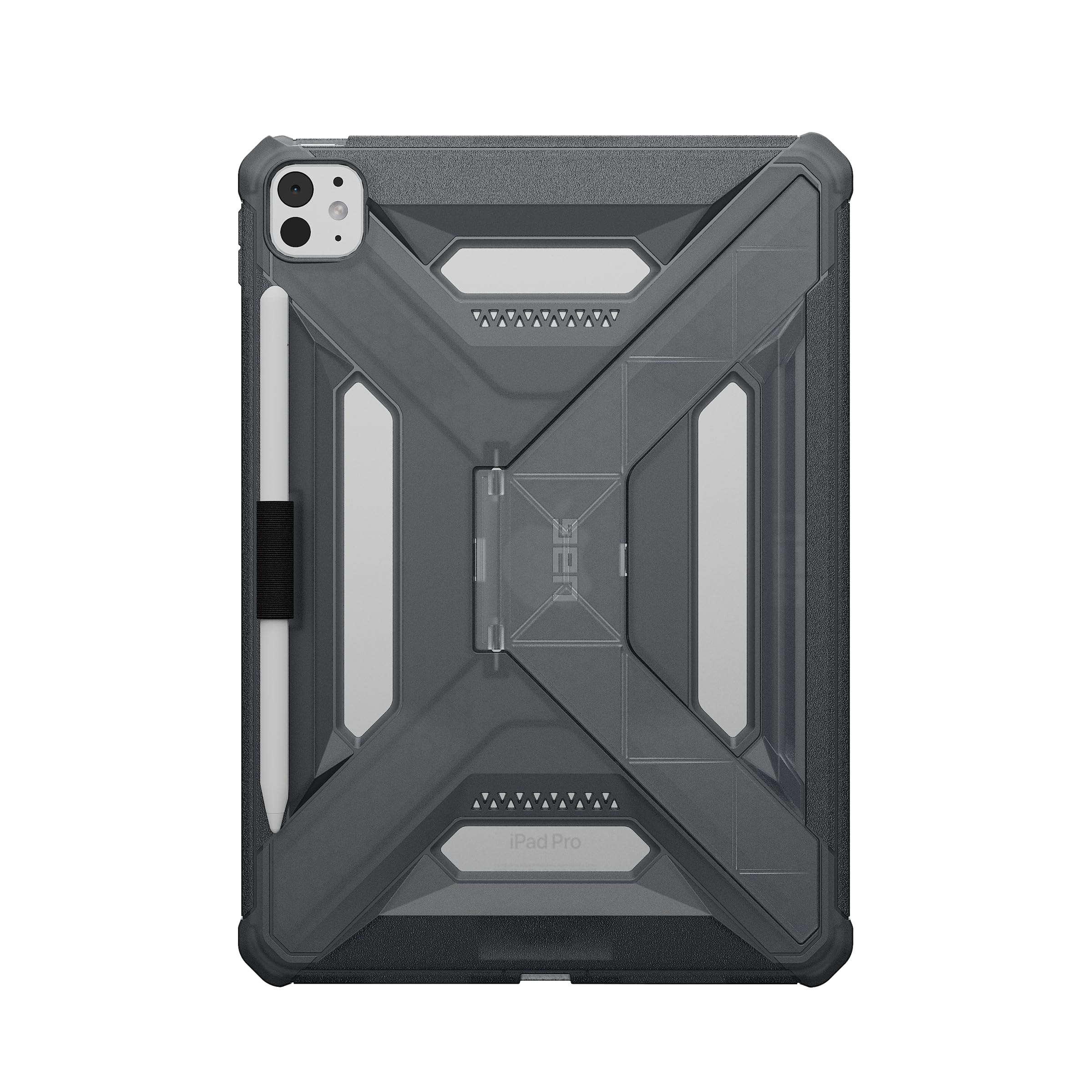 URBAN ARMOR GEAR UAG Custodia progettata per iPad Pro 11 pollici 6a generazione 2025 M5 5a generazione 2024 M4 A3357 A3358 A3359, custodia protettiva trasparente resistente con supporto e supporto per