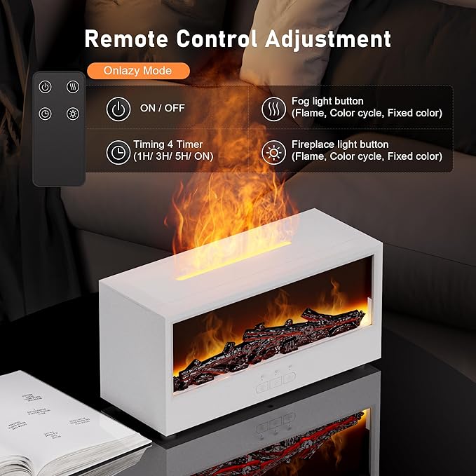 Difusor de Aromas Eléctrico Hotwill DQ717-1 con Luces LED y Temporizador miniatura 6