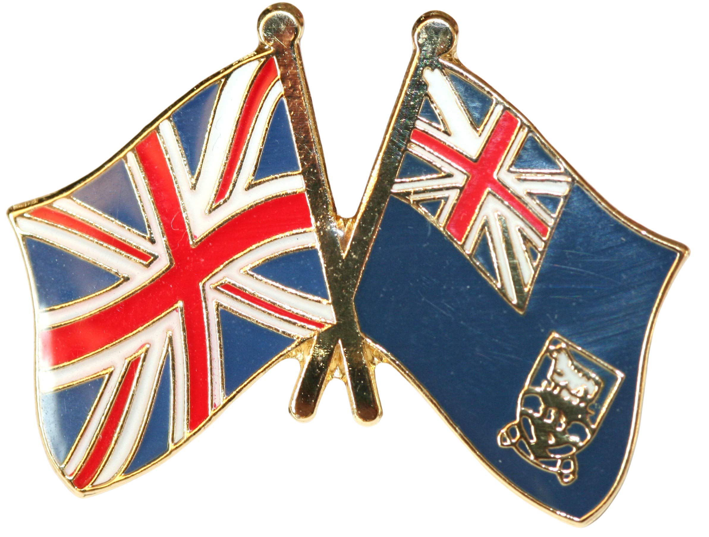 Buxton's Badges Multiple Uk & Falkland Islands Friendship Flag Pin Badge