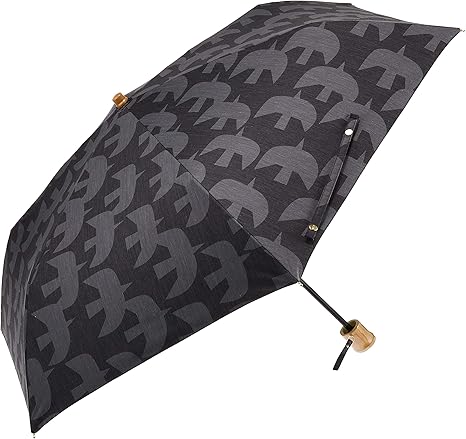 Amazon Co Jp ワールドパーティー Wpc 日傘 折りたたみ傘 黒 50cm レディース 傘袋付き T C遮光バーズ ミニ 801 46 Bk 服 ファッション小物