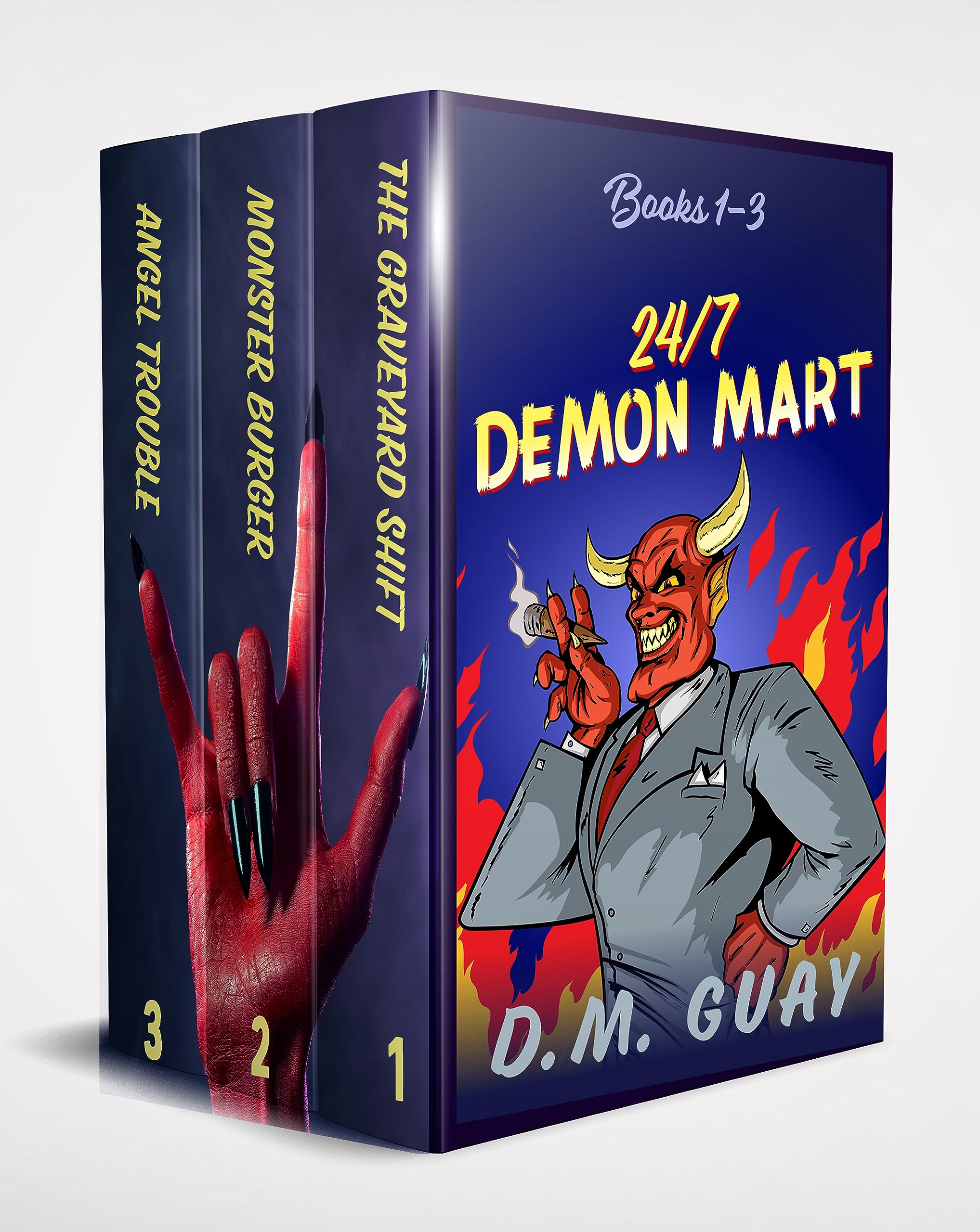 24/7 Demon Mart Books 1-3: A monster horror comedy collection (24/7 Demon Mart Collections Book 1)
