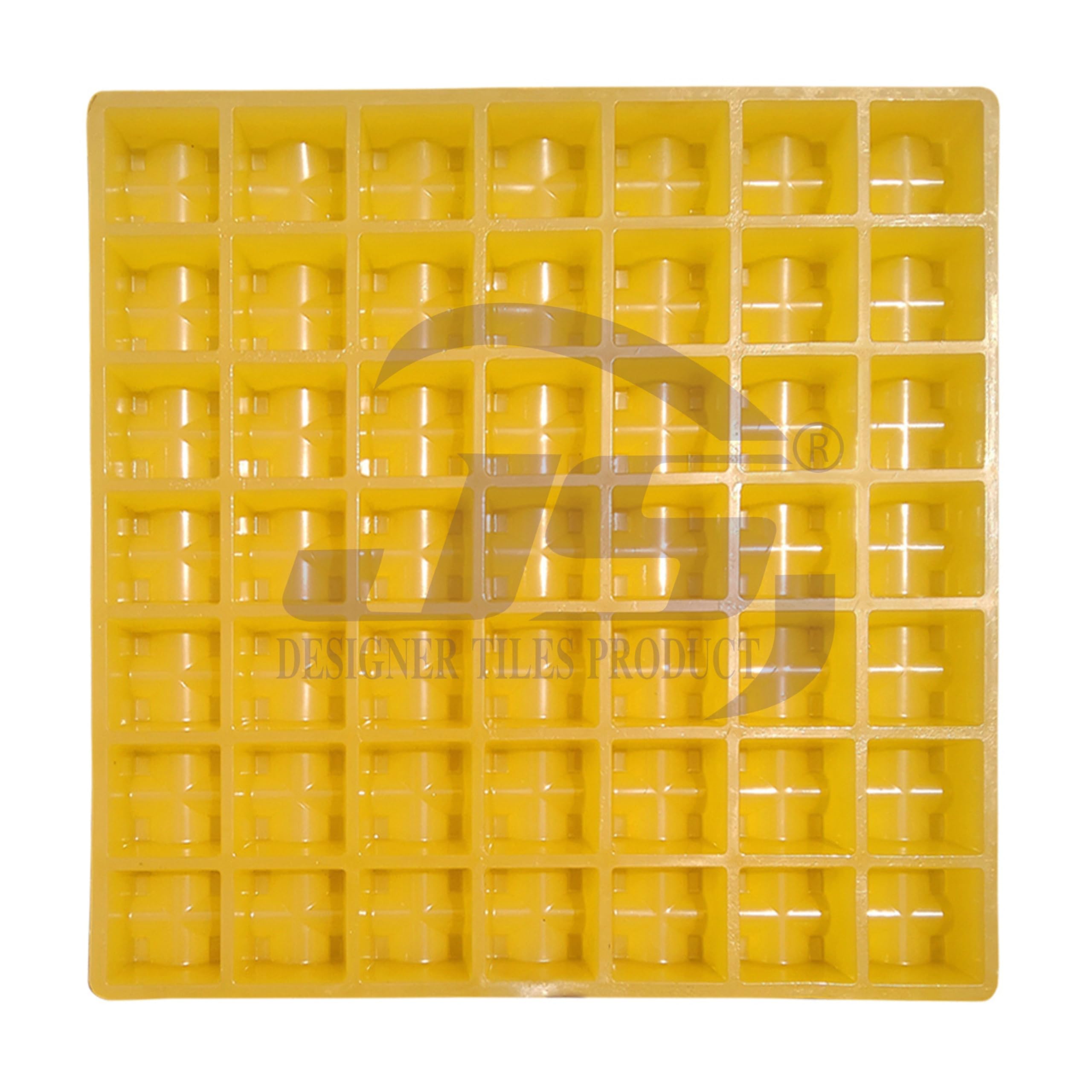 JS DESIGNER TILES PRODUCT | Rubber Cover Block Mould 20,25.MM (49 Cavaty)) | PVC Cover Block Mould | Rubber Cover Block Mould | Cover Block Rubber Mould | Cover Block Mould (Make in India)