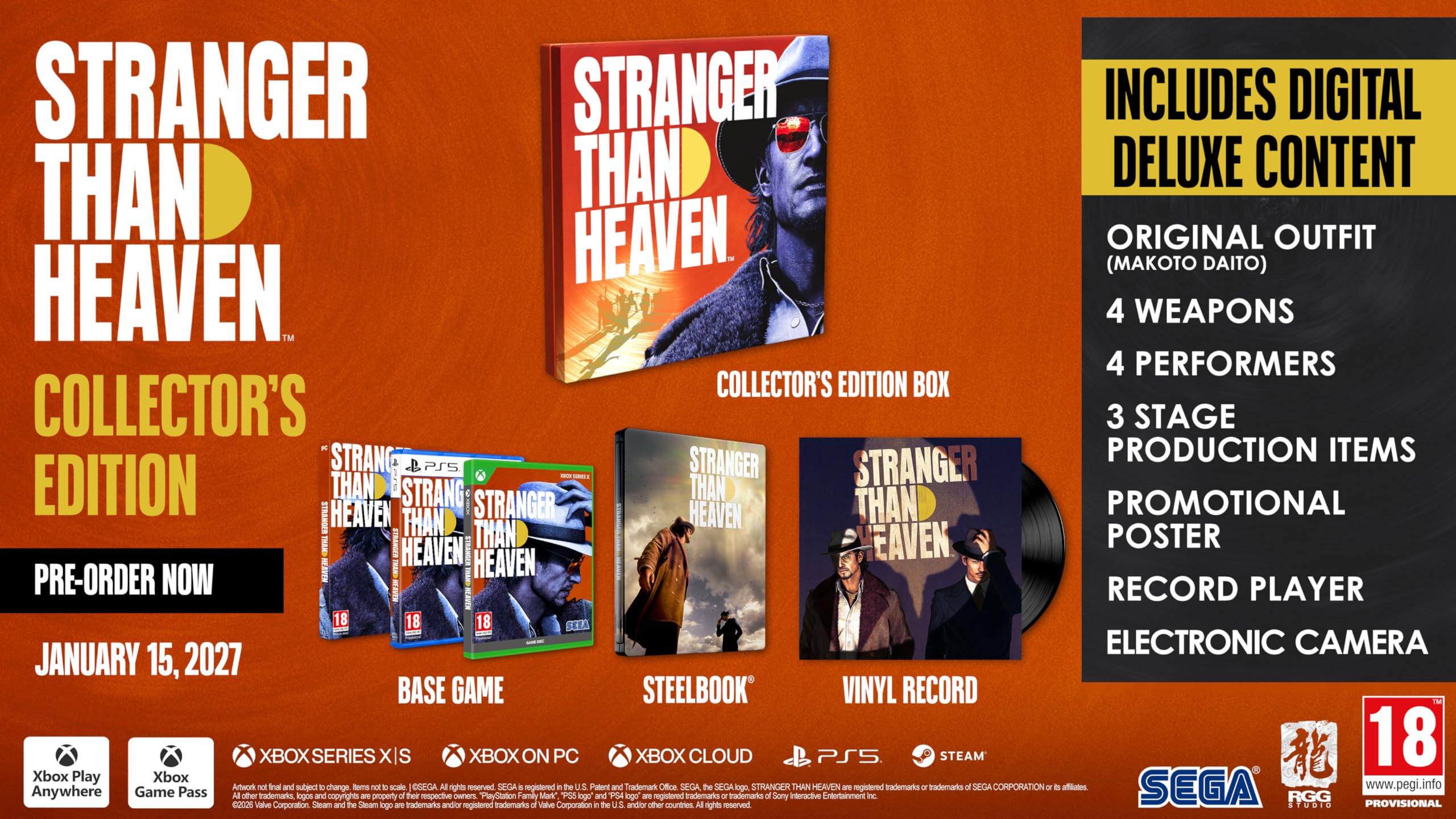 Stranger Than Heaven – Collector Edition (Playstation 5)