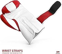 Vista 32 de Guantes de boxeo para hombres y mujeres, guantes de entrenamiento de boxeo, guantes de kickboxing, guantes de sparring, guantes de entrenamiento