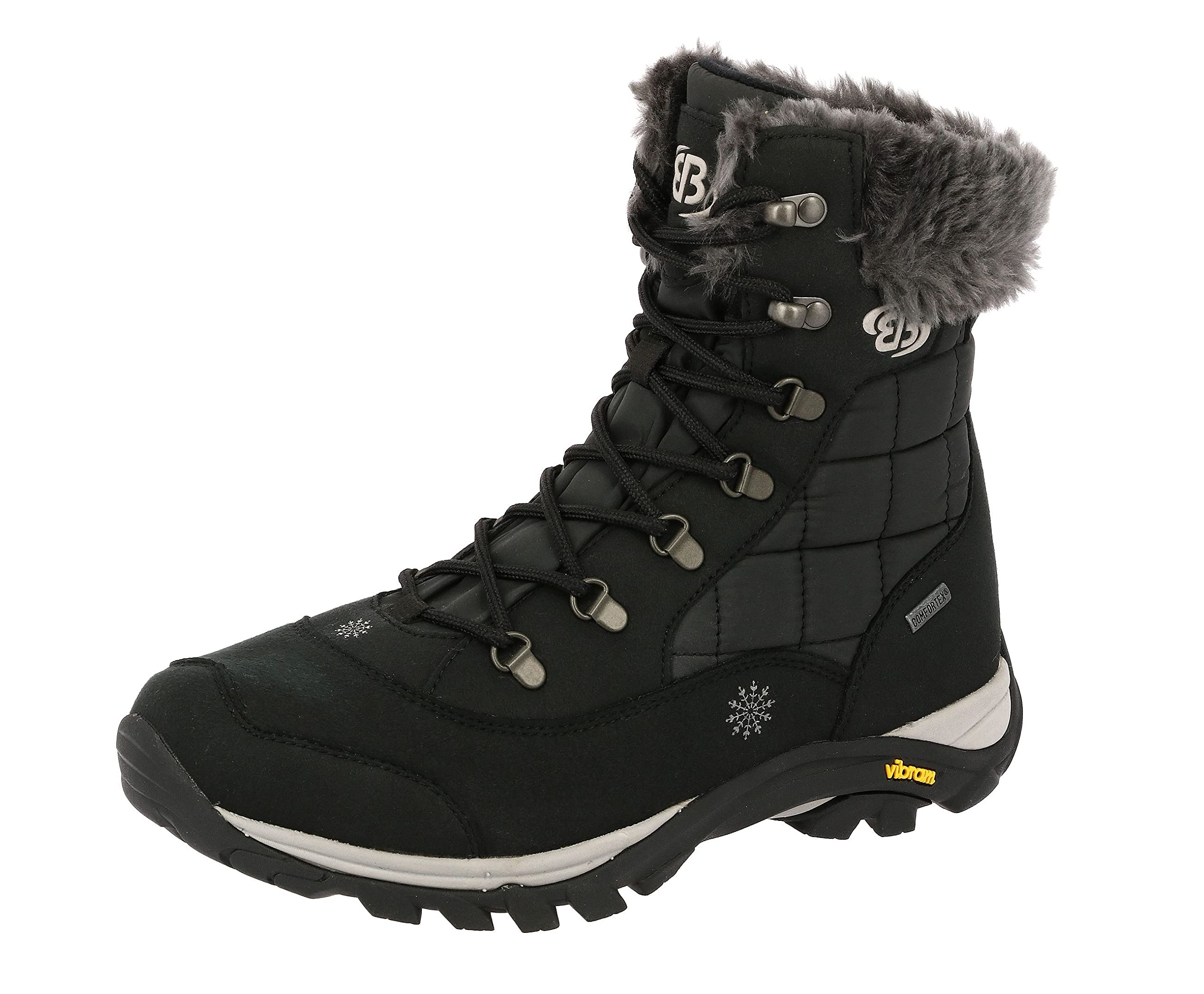 Brütting Women's Himalaya Snow Boots Black Size: 10 UK