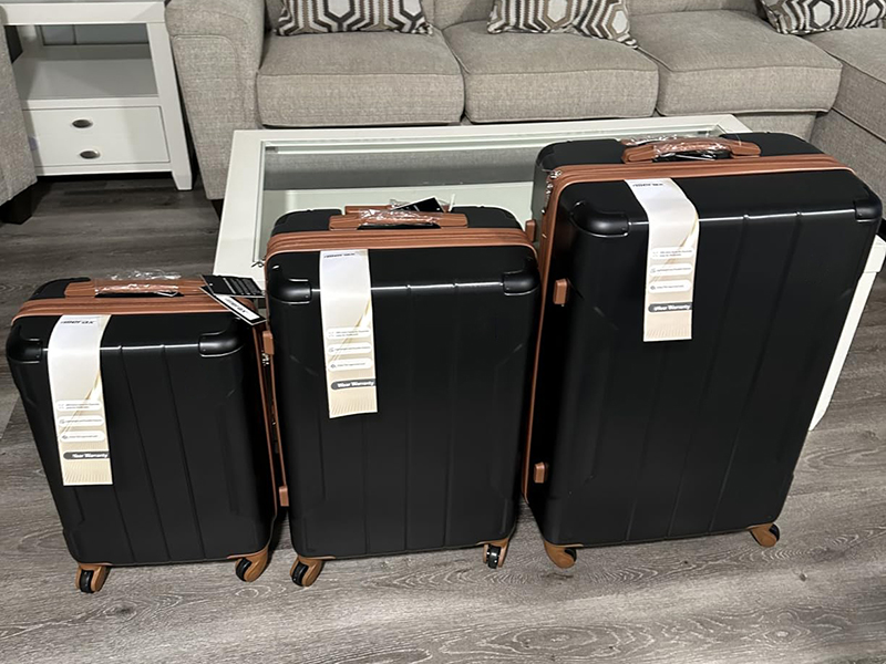 Amazon.com: Merax Luggage Set 6 Piece Expandable Lightweight ABS