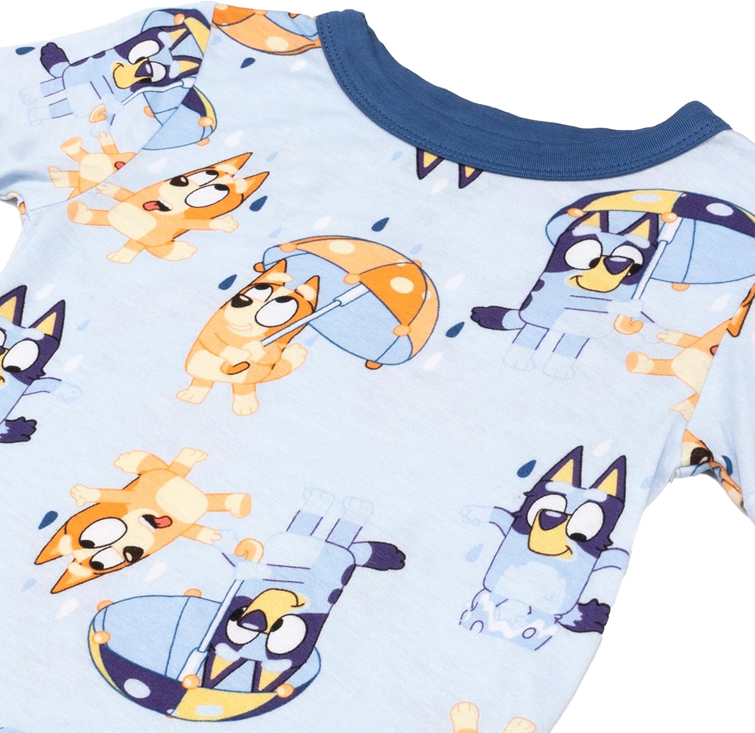 Bluey boys 2-piece Snug-fit Viscose Pajama Set, Soft & Cute for Kids - Image 2
