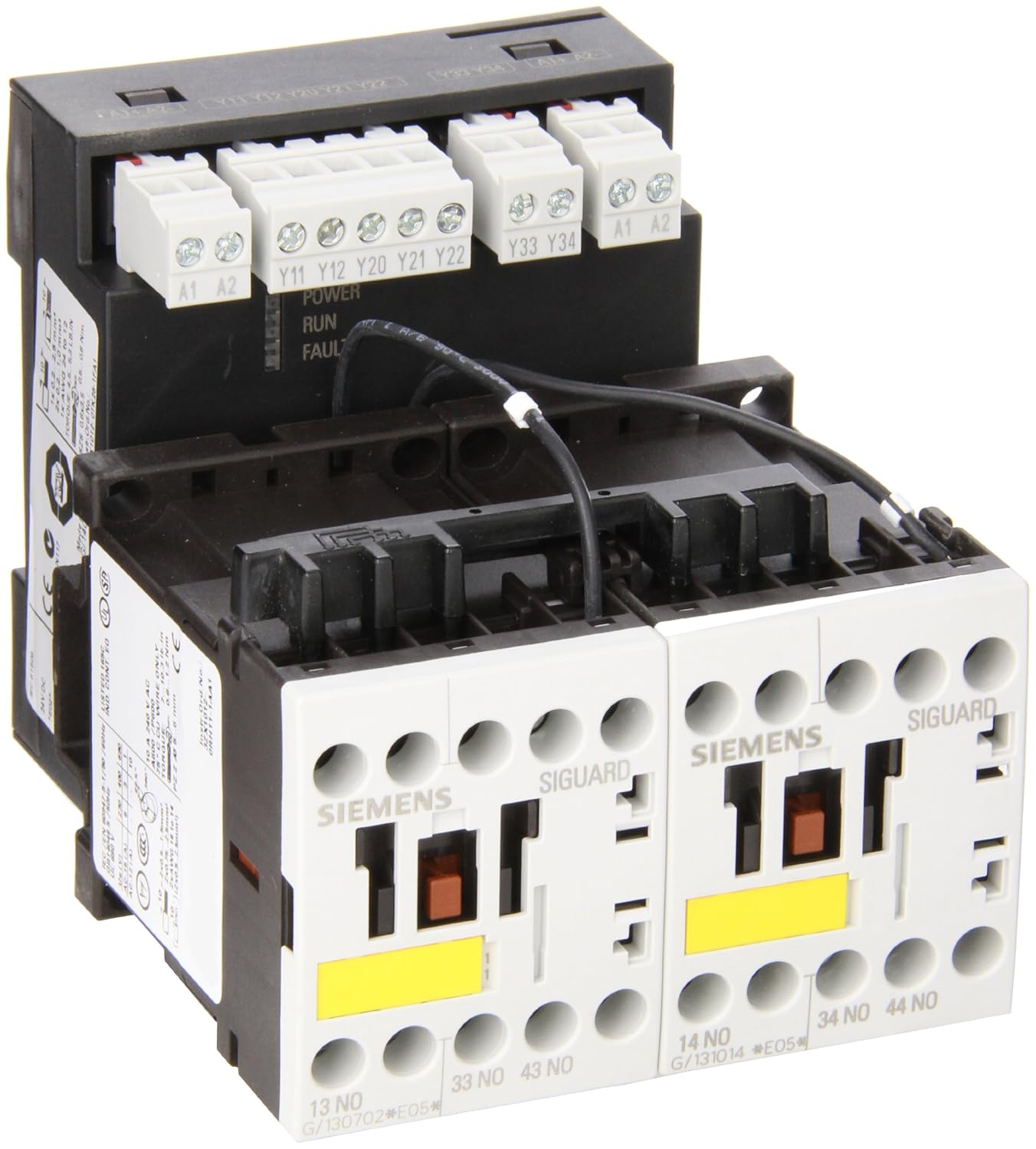 Siemens 3TK28 501BB40 Safety Relay, Screw Terminals, 24VDC Rated