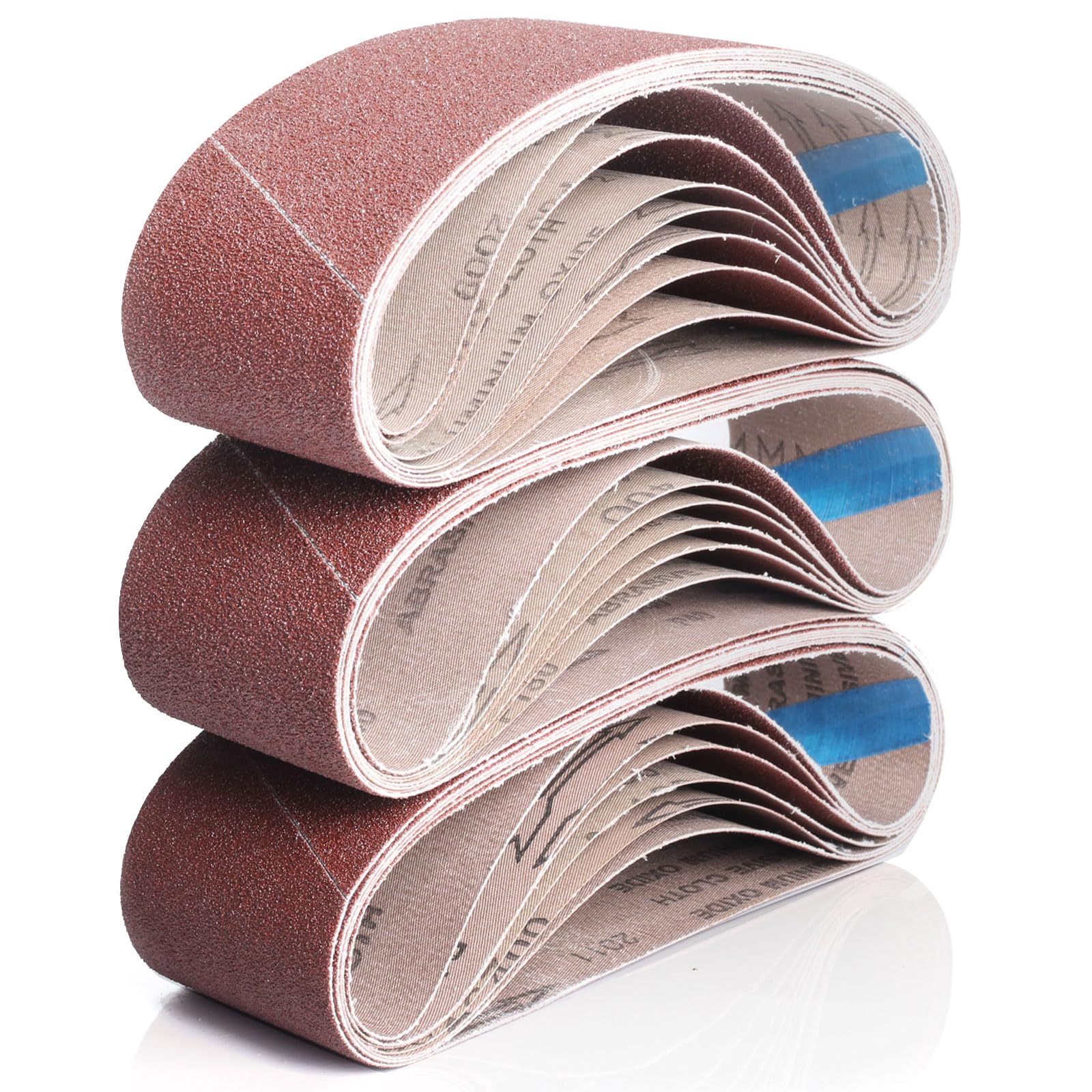 318 Inch Belt Sander Sanding Belt, 10 Pack Belt Sander