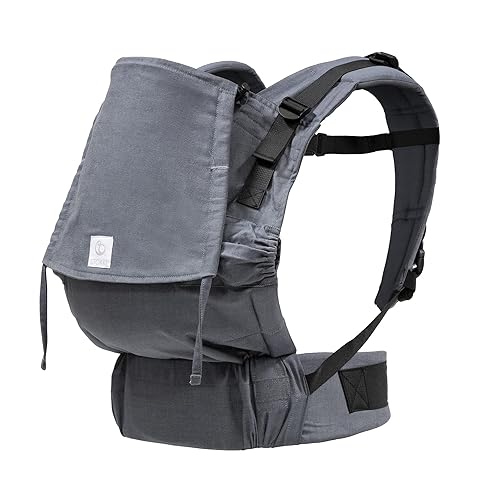 Stokke Limas Carrier Flex, Slate Melange - Portabebés de hebilla completa - Ergonómico con características ajustables - Tres opciones de transporte