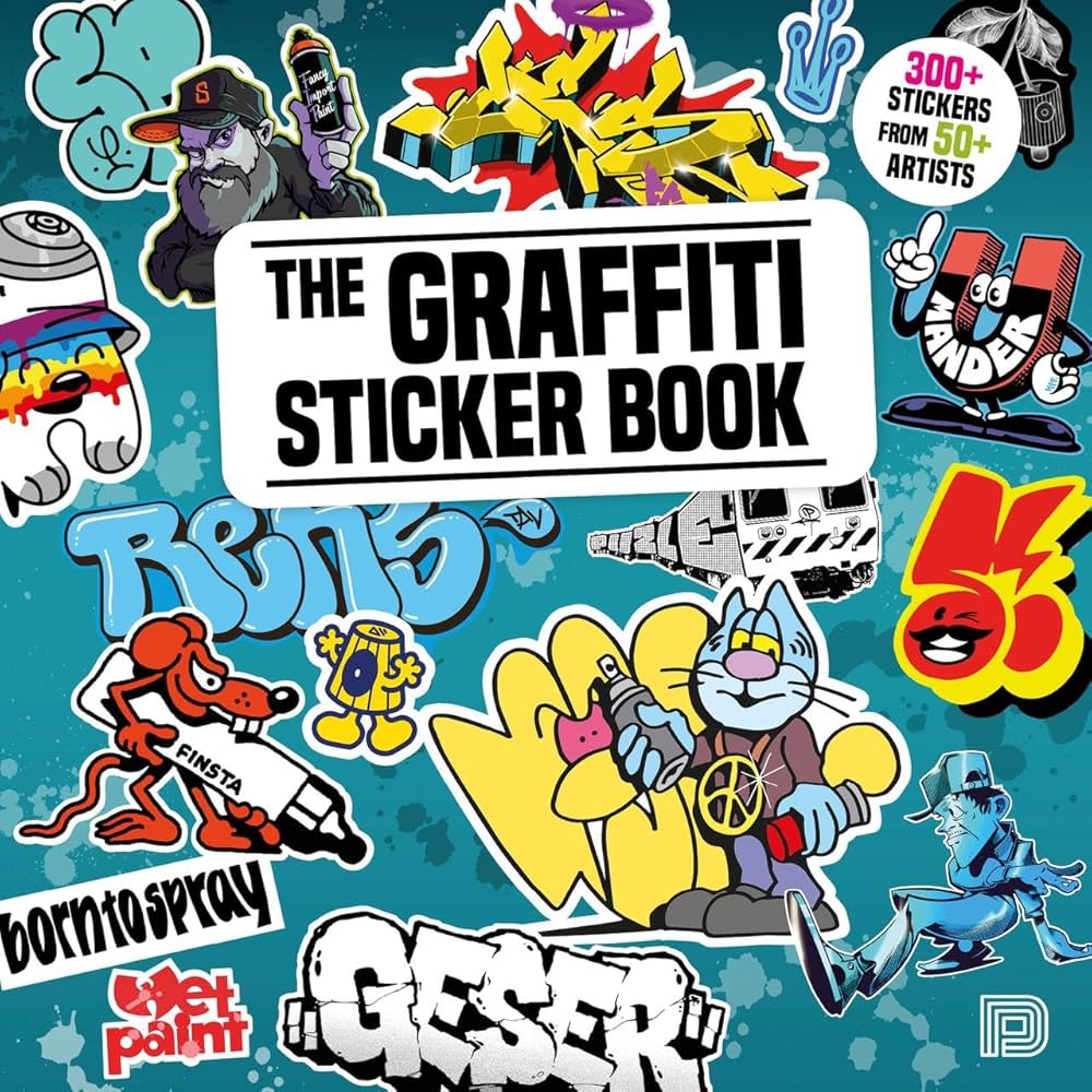 Amazon | The Graffiti Sticker Book: 300+ Stickers from 50+ Artists