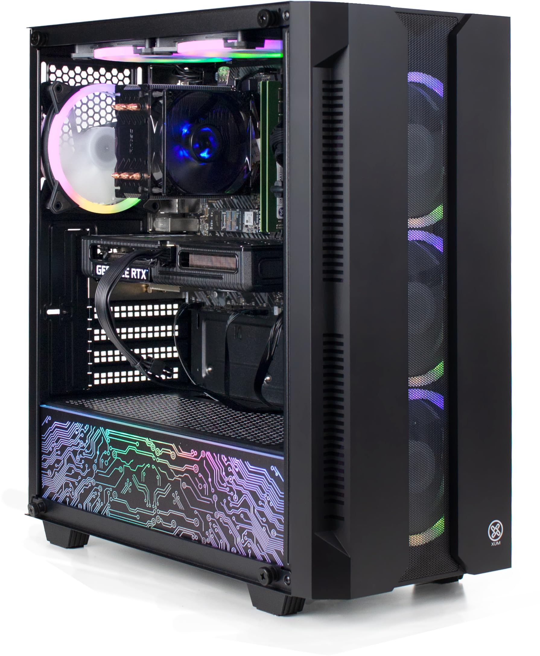 XUM Elite Prebuilt Gaming PC: Intel Core i7-10700F, Nvidia GeForce