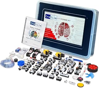 Cretile Pioneer Kit - A DIY kit for Robotics, Coding & Electronic STEM Projects | 8+ Years Kids | Unlimited Project with o Price In India