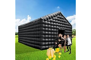 Black Square Inflatable Tent(20*16.5*14FT)