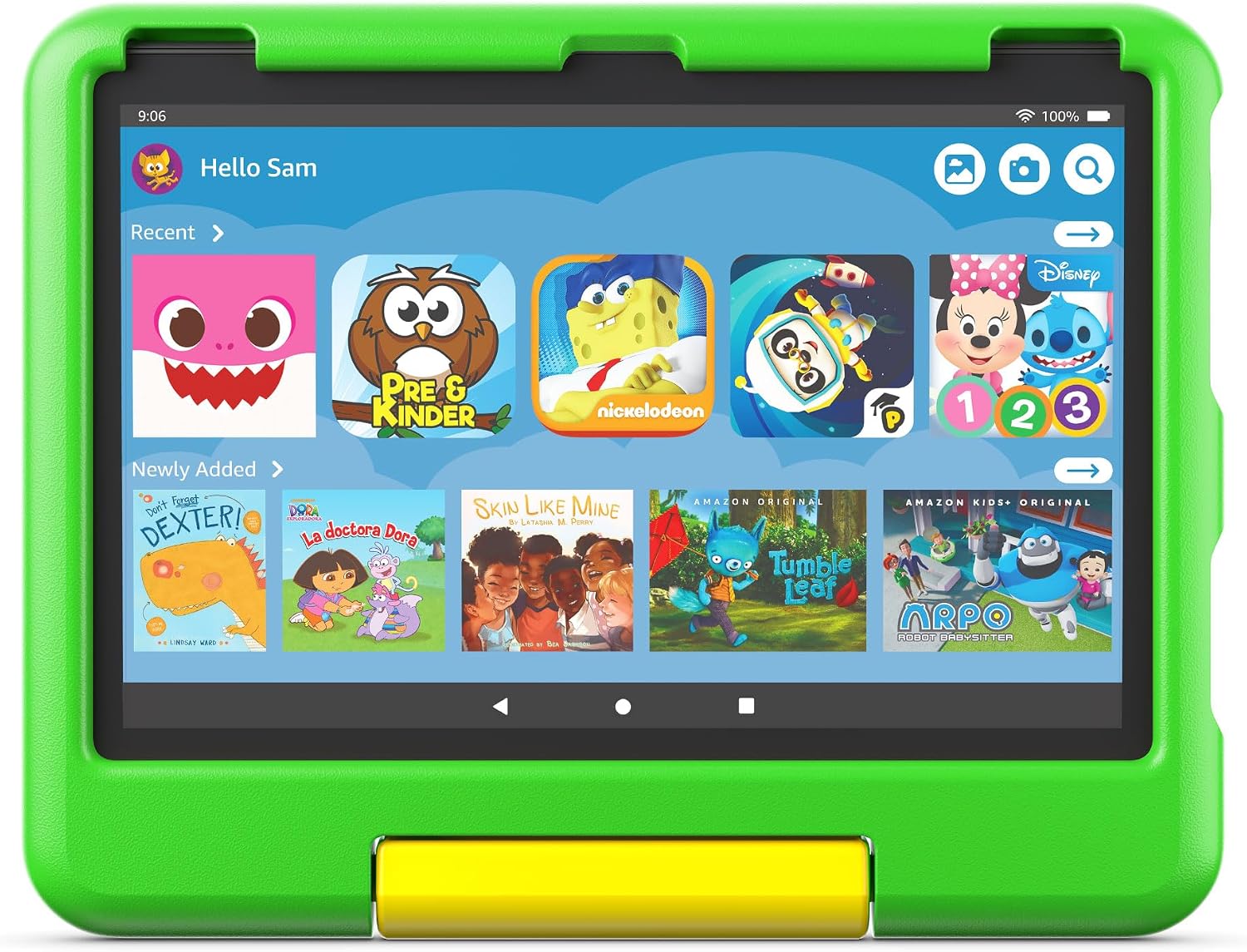Amazon Kid-Proof Case for Fire HD 10 tablet (Only compatible with 13th generation tablet, 2023 release) - Limited-Edition Disney Pixar Toy Story 5