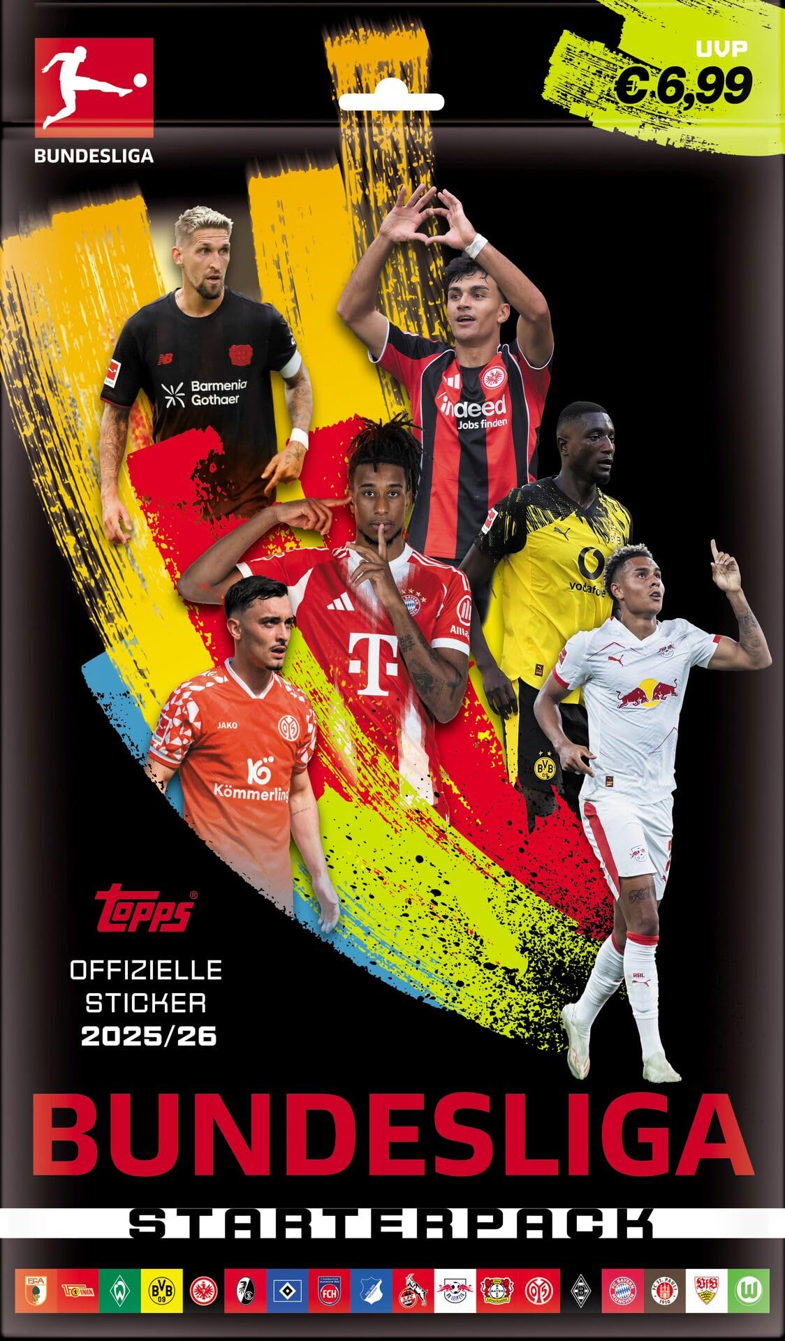 Amazon.co.jp: Topps Bundesliga 2025/26 – ステッカースターター