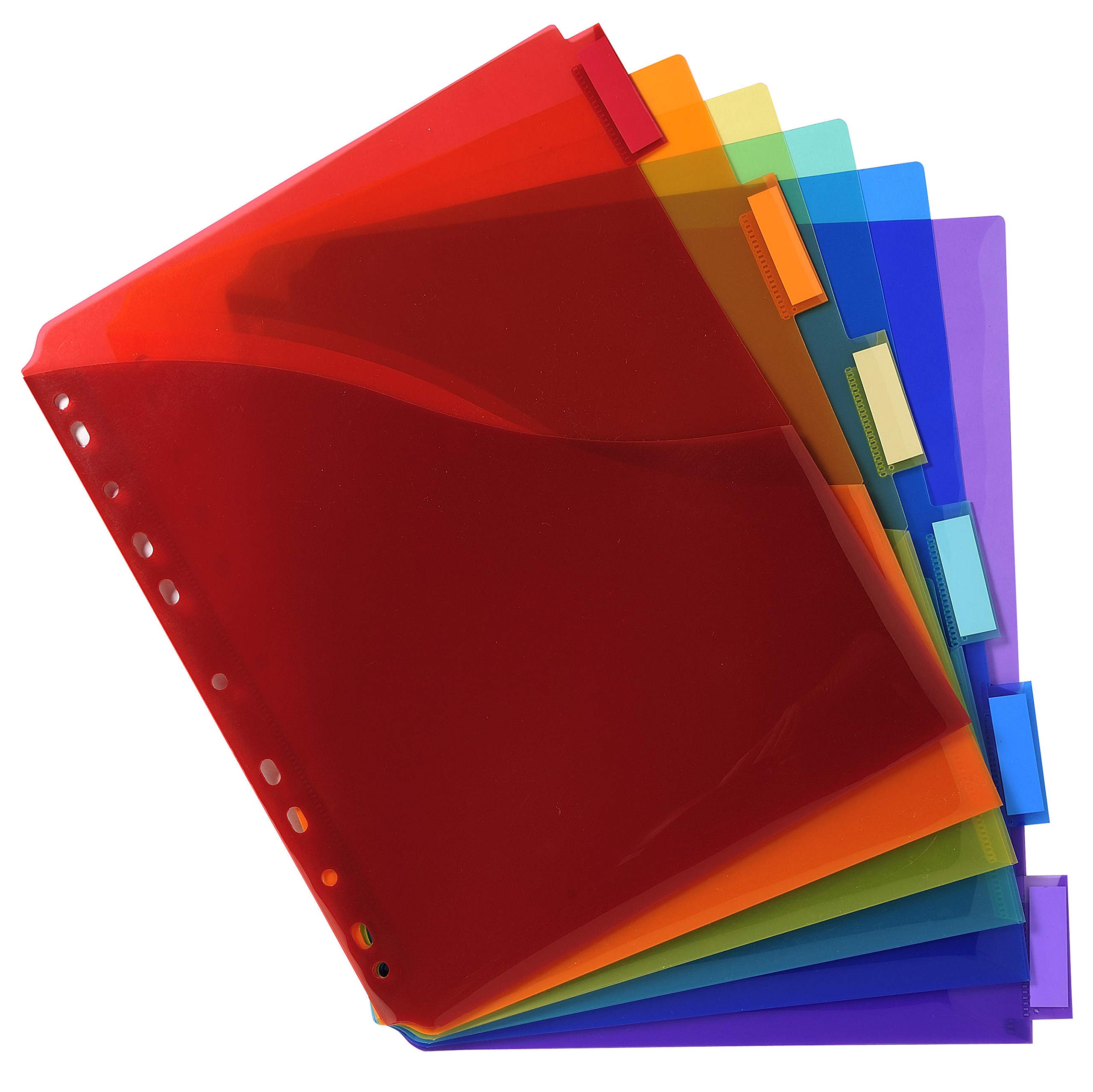 Exacompta Divisori e Segnaletica 6 sezioni Multicolore 25x30 cm A4 maxi