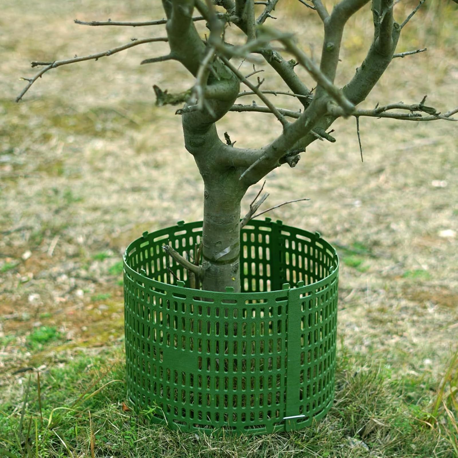 20 Pezzi Protezione per Il Tronco d'Albero con Fascette, Strumenti Protezioni Corteccia Espandibile per Corteccia Danneggiata, Proteggere Tronco di Albero per Prevenire Trimmer Tosaerba e Animali