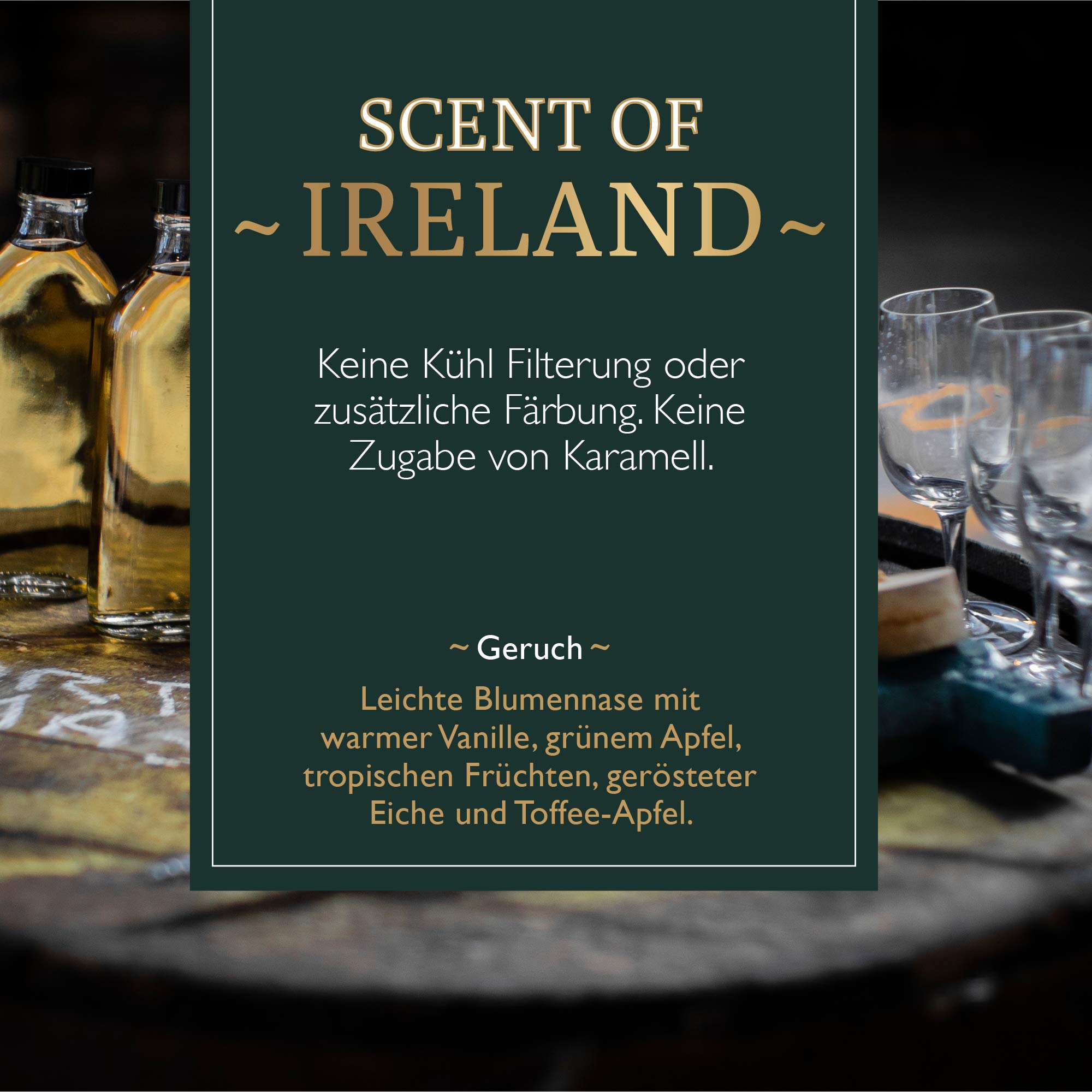 Portmagee Triple Distilled Irish Whiskey – Aged 9 Years I PREMIUM WHISKEY LIMITIERT AUF 333 FLASCHEN PRO FASSFREIGABE I Cask I Single Malt & Single Grain Blended I 40% Alk.