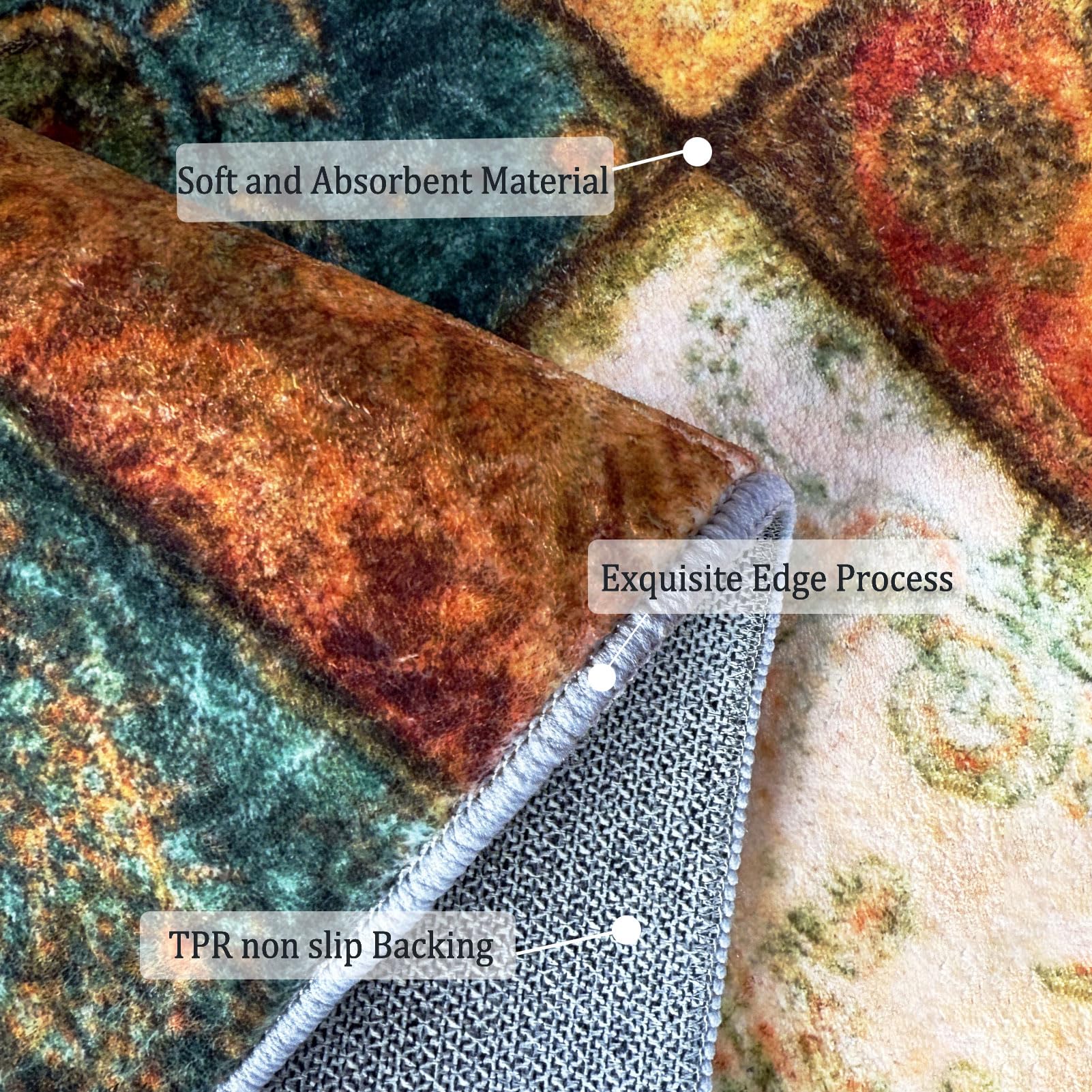 Długi korytarz dywan do korytarza, pralni, mata kuchenna, 70 x 280 cm chodnik, mata do prania w pralce, mata do wejścia, sypialni, schodów i łazienki