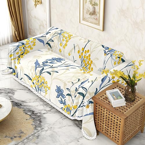 Vista 27 de Hermosa funda de sofá floral impresa fundas de sofá fundas de sofá fundas de sofá cubierta resistente a las manchas universal protector de muebles