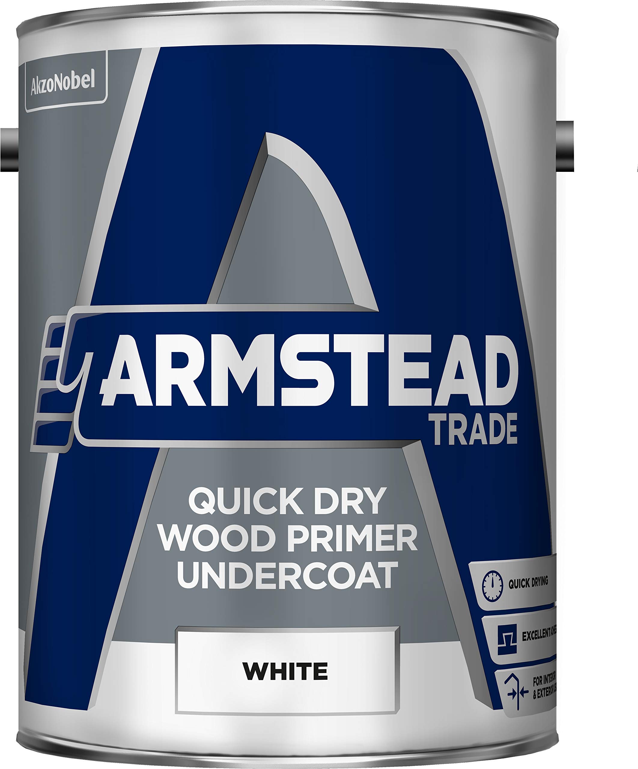 Armstead Trade Quick Dry Wood Primer Undercoat 5 Litres