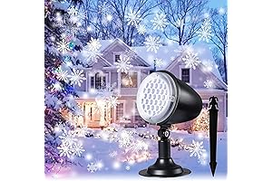 LED Snowstorm Illusion Projector