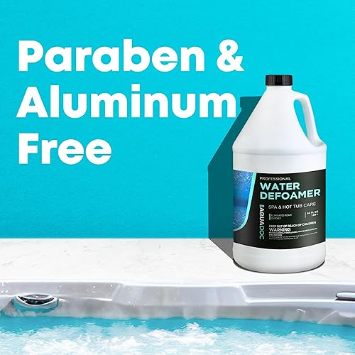 Miniatura 6 de AquaDoc - Antiespumante para bañera de hidromasaje, antiespumante para propietarios de tinas de hidromasaje, 64 onzas, antiespuma de spa para