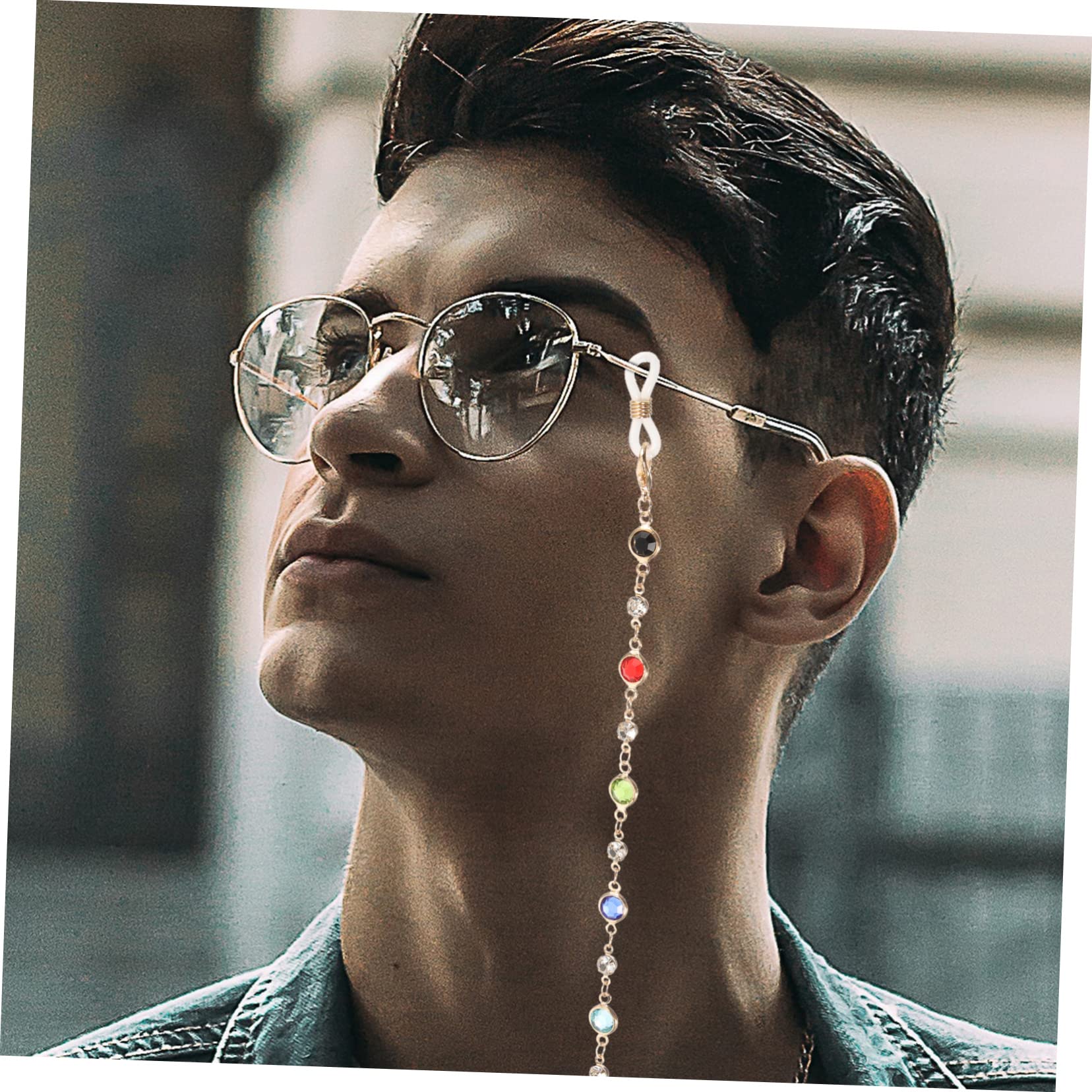 16pièces Chaine à Lunettes Colorée Pour Femmes Accessoires Élégants Et Multifonctionnels Idéale Comme Collier Pour Lunettes Et Masques Et Confortable Quotidien Parfait De
